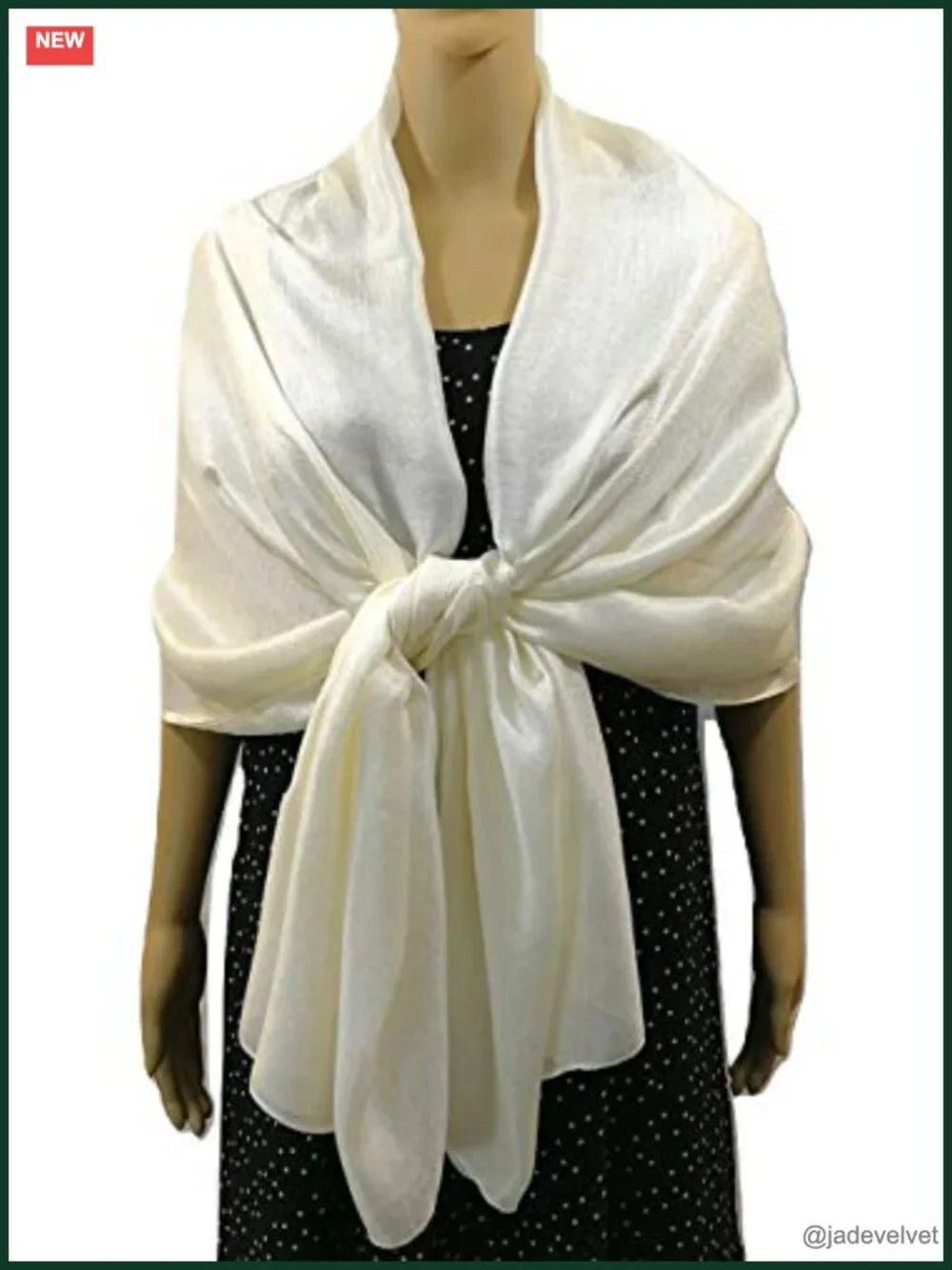 Solid Color Silk Feel Large Scarf Shawl Wrap